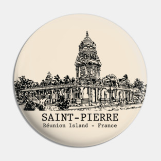 Saint-Pierre - Réunion Island Pin