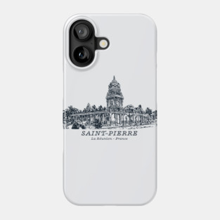 Saint-Pierre - Réunion Island Phone Case