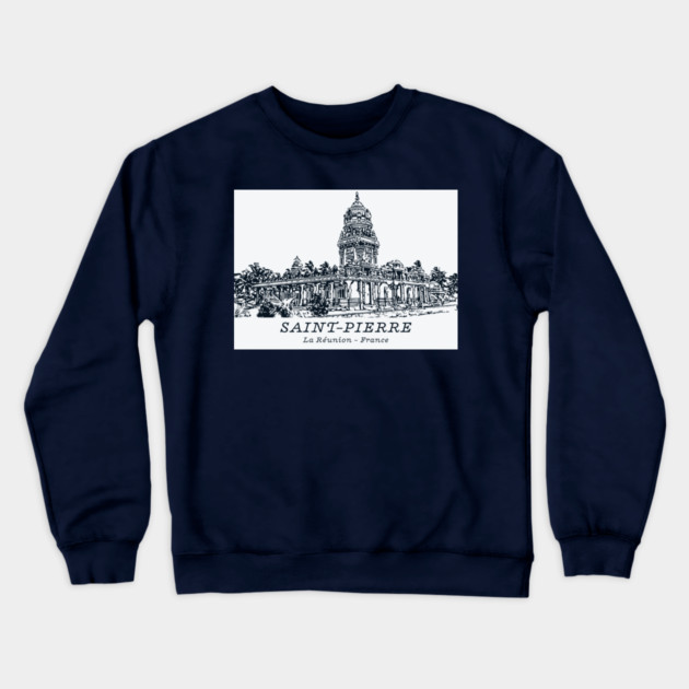 Saint-Pierre - Réunion Island Crewneck Sweatshirt by Lakeric