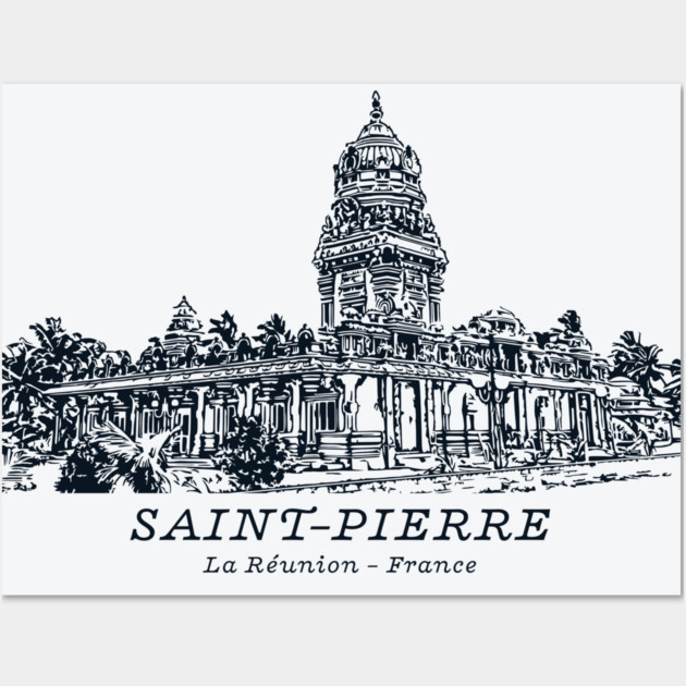 Saint-Pierre - Réunion Island Wall Art by Lakeric
