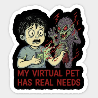 Nostalgic Design - My virtual pet has real Needs Magnet