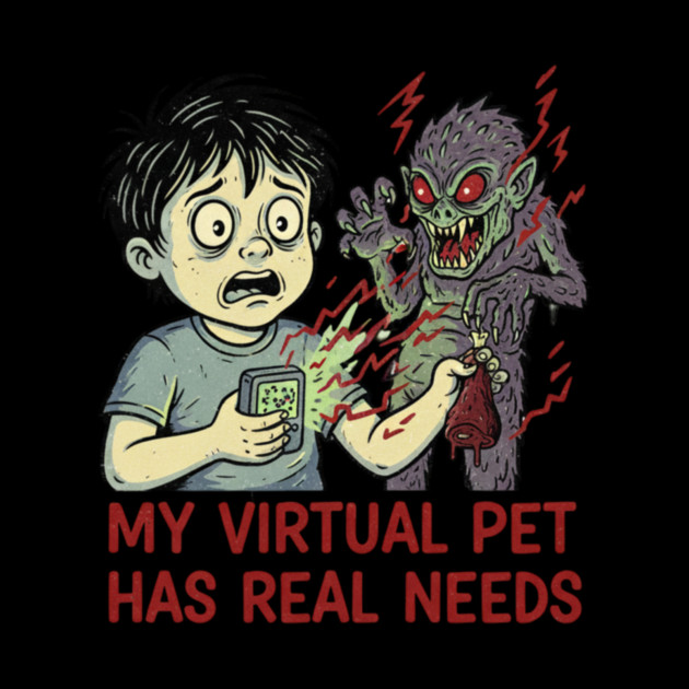 Nostalgic Design - My virtual pet has real Needs by Randy 's Store