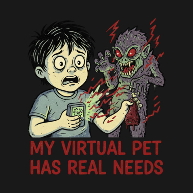 Nostalgic Design - My virtual pet has real Needs by Randy 's Store