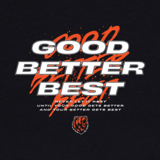 Good Better Best Funny Chicago Bears Sports Lover Baseball T-Shirt