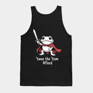 Frogs Meme TWAS The Tism M Lord Frog Witch Funny Tank Top