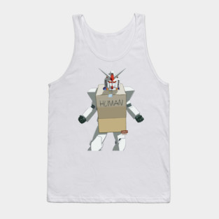 Asplenia Studios: Gundam Human Cosplay Tank Top