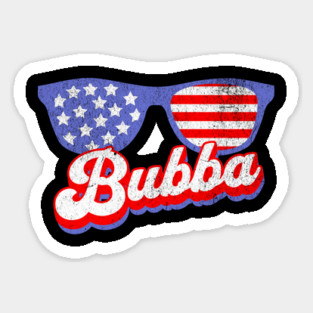 Proud American Patriot Bubba | Classic Red White Blue Spirit Magnet