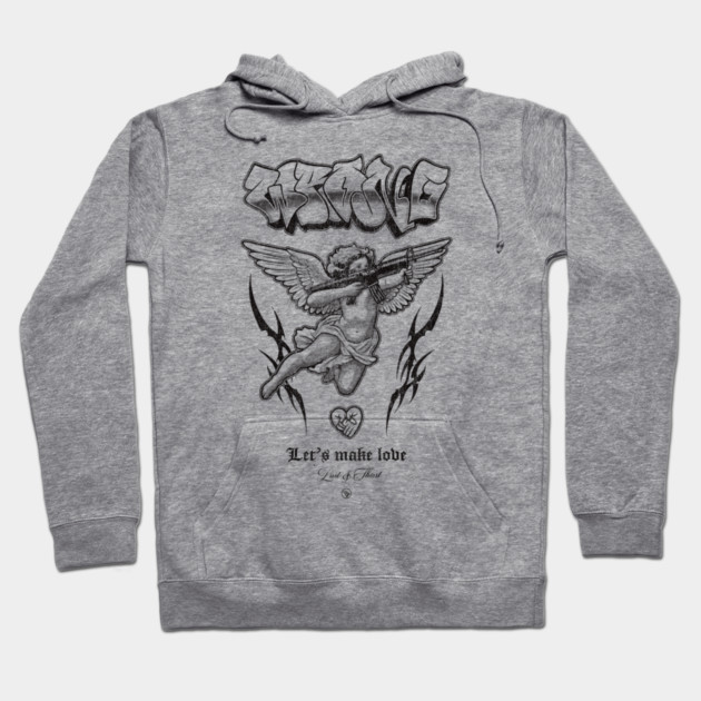 Street Cupid Hoodie by Wrongteeshirt