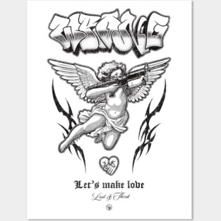 Street Cupid Posters and Art