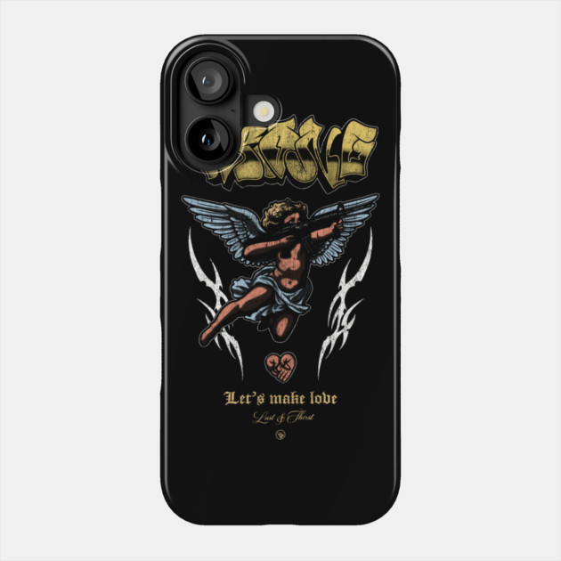 Love Angel Phone Case by Wrongteeshirt