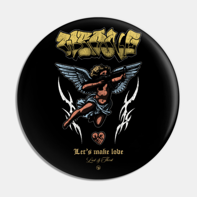 Love Angel Pin by Wrongteeshirt