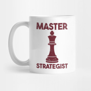 Master Strategist Chess King Chess Lover Mug
