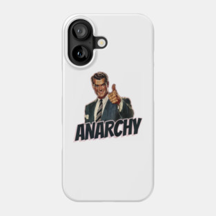 Anarchy Vintage Thumbs Up Guy Phone Case