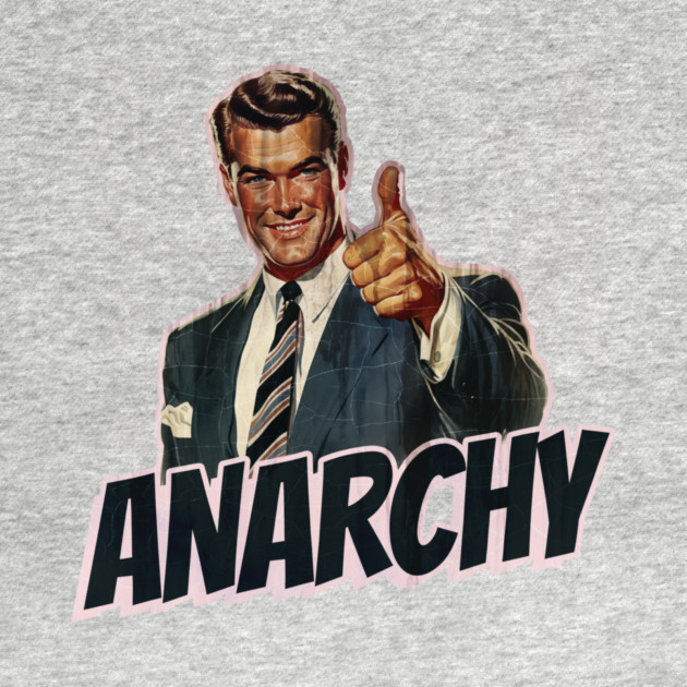 Anarchy Vintage Thumbs Up Guy by Nonstop Shirts