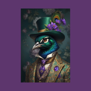 Gentleman Peacock T-Shirt