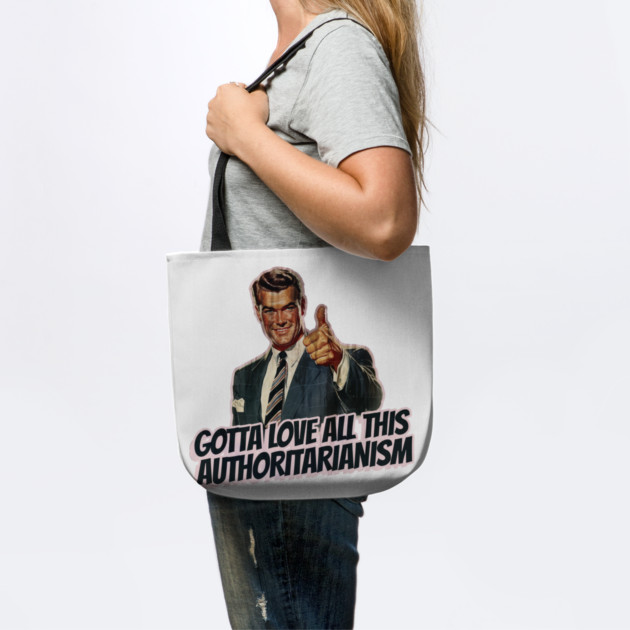 Authoritarianism Vintage Thumbs Up Guy by Nonstop Shirts
