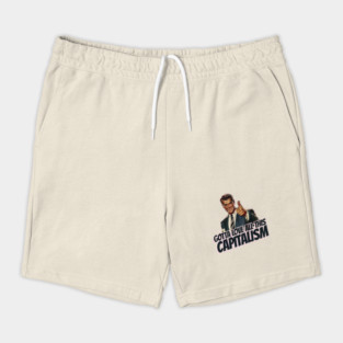 Capitalism Vintage Thumbs Up Guy Shorts