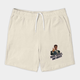 Truth, Justice, and Liberty Vintage Thumbs Up Guy Shorts