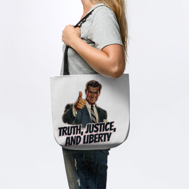 Truth, Justice, and Liberty Vintage Thumbs Up Guy by Nonstop Shirts