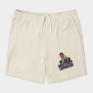 Unfettered Capitalism Vintage Thumbs Up Guy Shorts