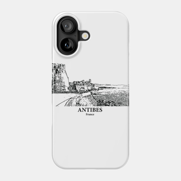 Antibes - France Phone Case by Lakeric