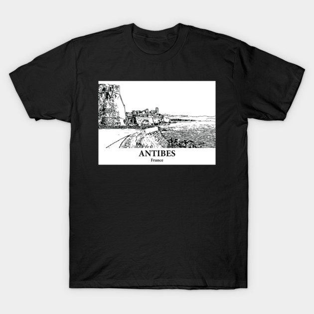 Antibes - France T-Shirt by Lakeric
