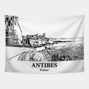 Antibes - France Tapestry