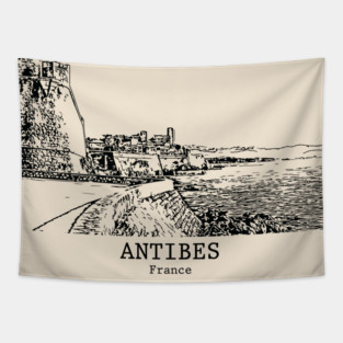 Antibes - France Tapestry