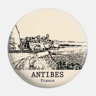 Antibes - France Pin