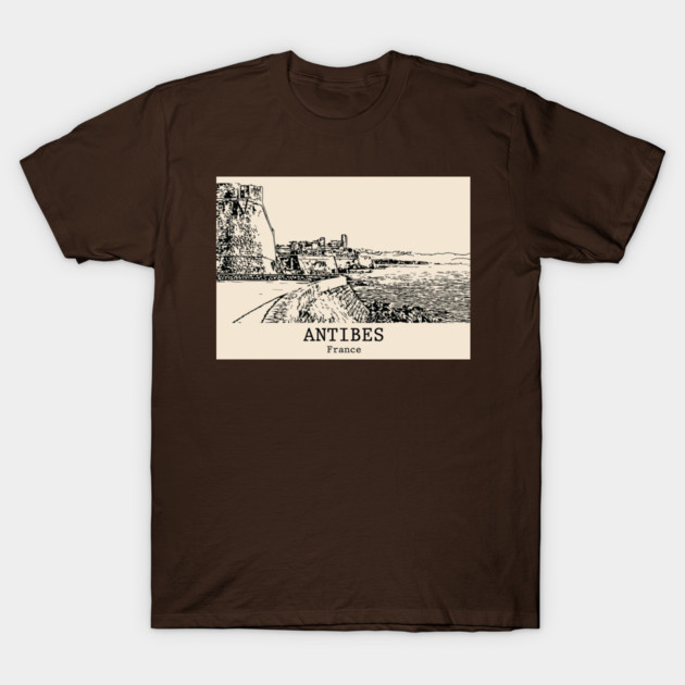 Antibes - France T-Shirt by Lakeric