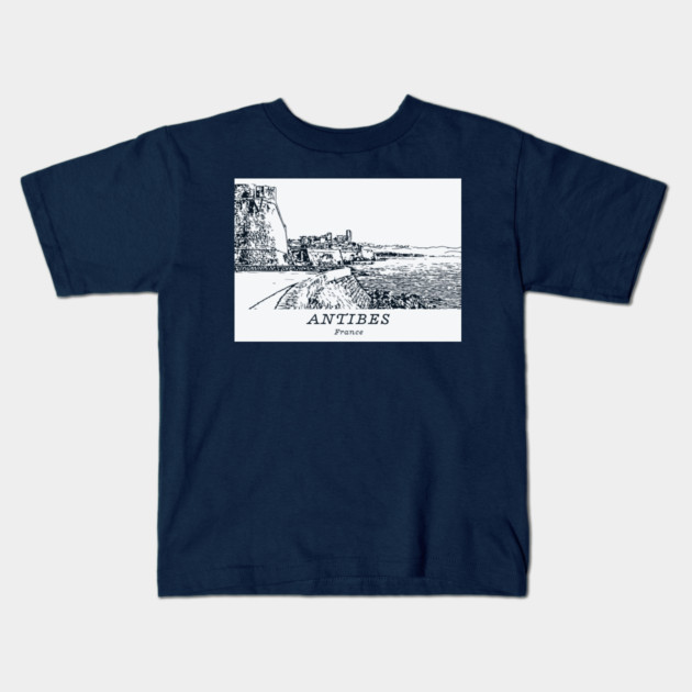 Antibes - France Kids T-Shirt by Lakeric