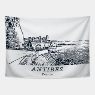 Antibes - France Tapestry