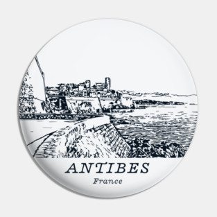 Antibes - France Pin