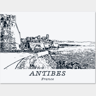 Antibes - France Posters and Art