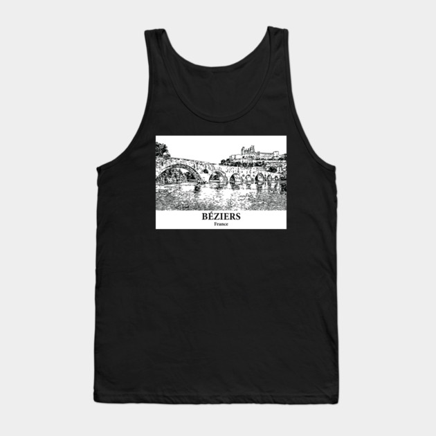 Béziers - France Tank Top by Lakeric