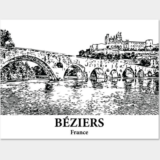 Béziers - France Wall Art by Lakeric