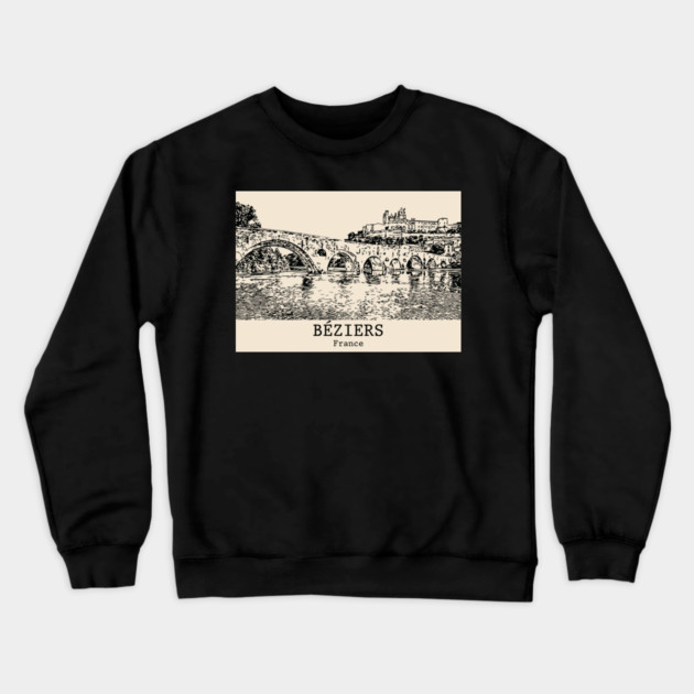 Béziers - France Crewneck Sweatshirt by Lakeric