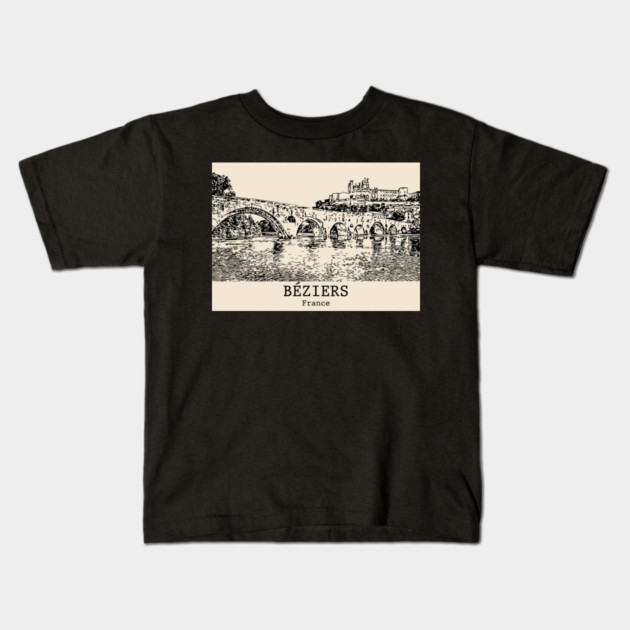 Béziers - France Kids T-Shirt by Lakeric