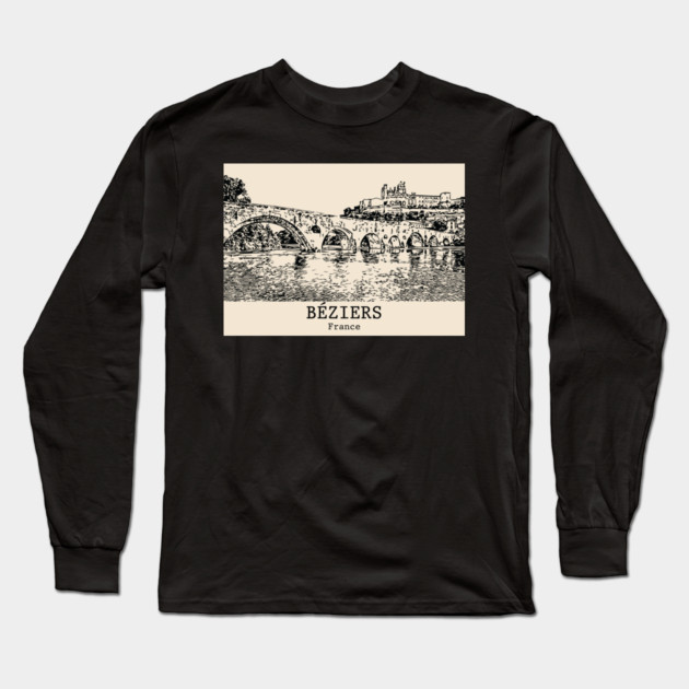 Béziers - France Long Sleeve T-Shirt by Lakeric