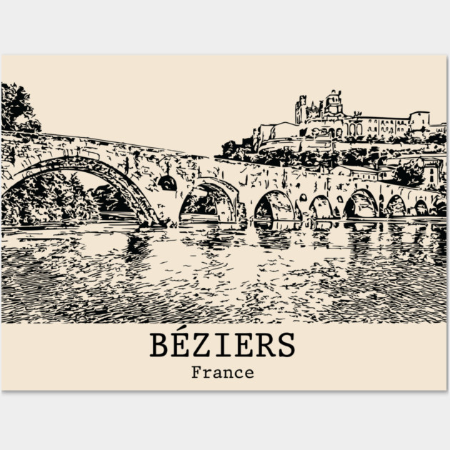 Béziers - France Wall Art by Lakeric