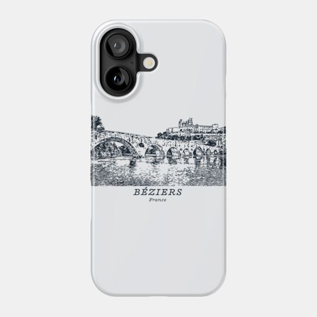 Béziers - France Phone Case by Lakeric