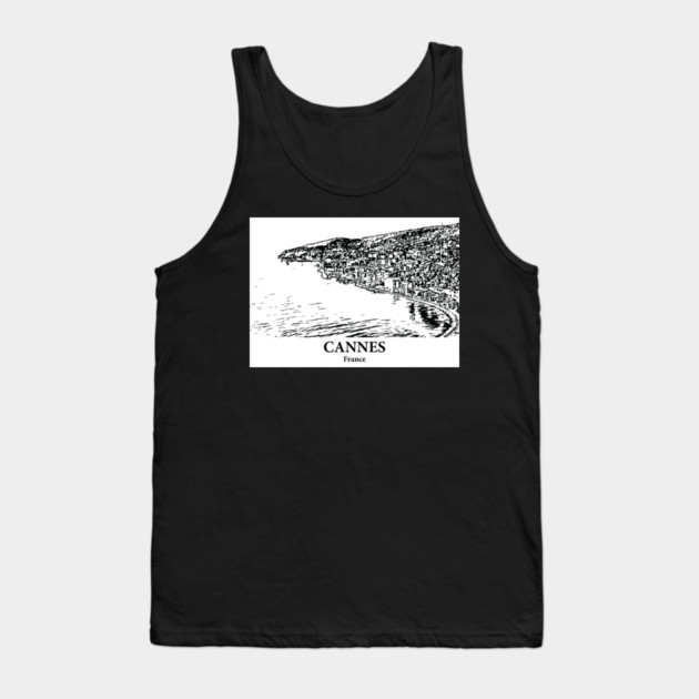 Cannes - France Tank Top by Lakeric