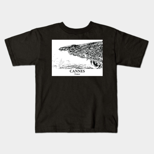 Cannes - France Kids T-Shirt by Lakeric