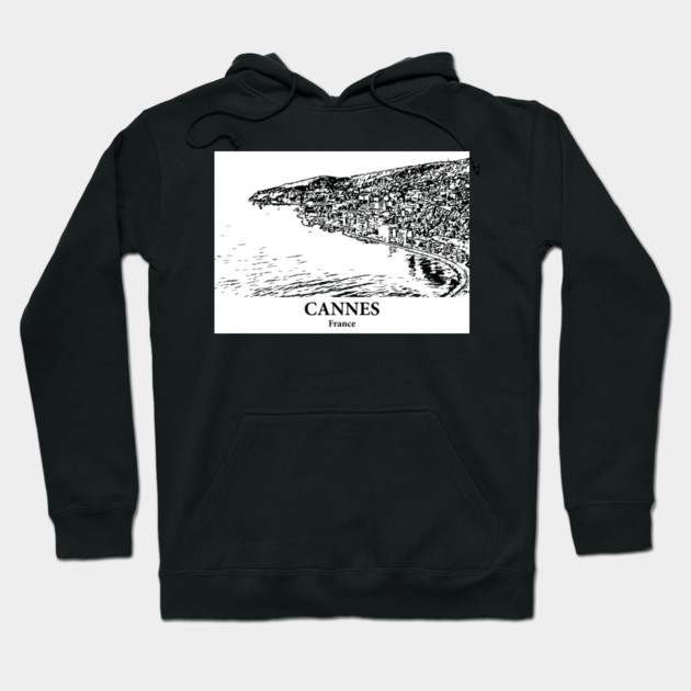 Cannes - France Hoodie by Lakeric