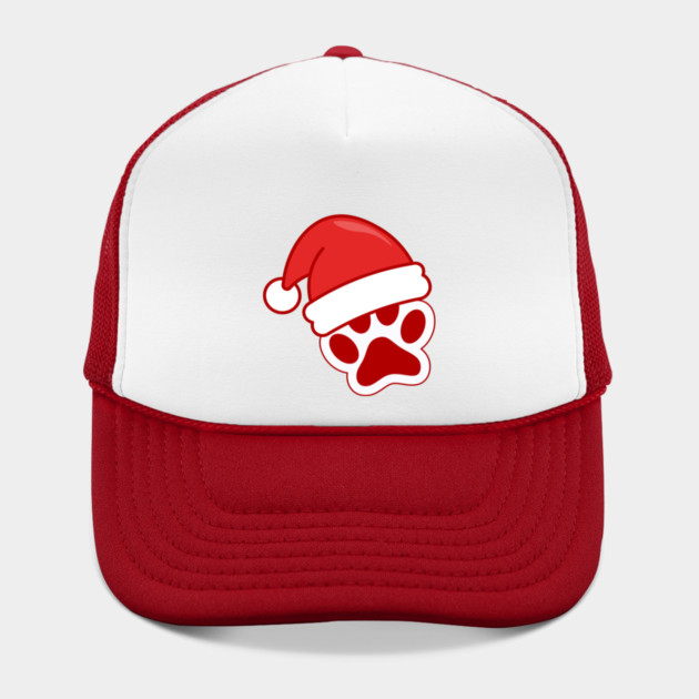 Santa Paw Print Christmas Pet Lover by Creatifly Graphic Tees