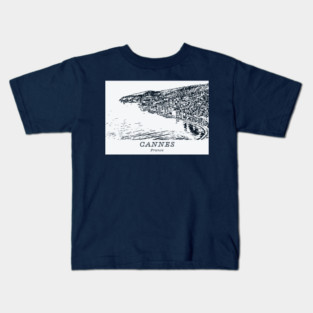 Cannes - France Kids T-Shirt