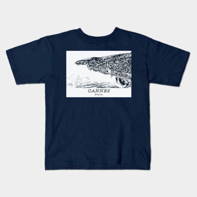 Cannes - France Kids T-Shirt by Lakeric