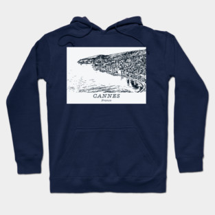 Cannes - France Hoodie