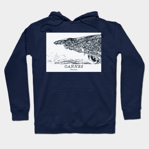 Cannes - France Hoodie by Lakeric