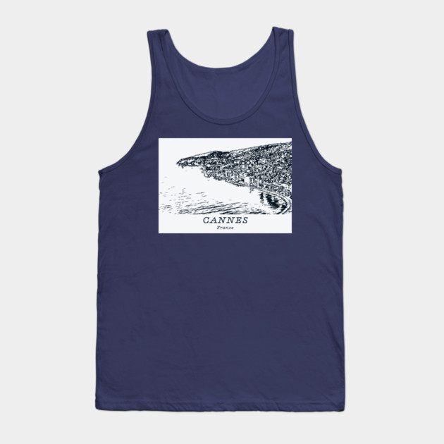 Cannes - France Tank Top by Lakeric